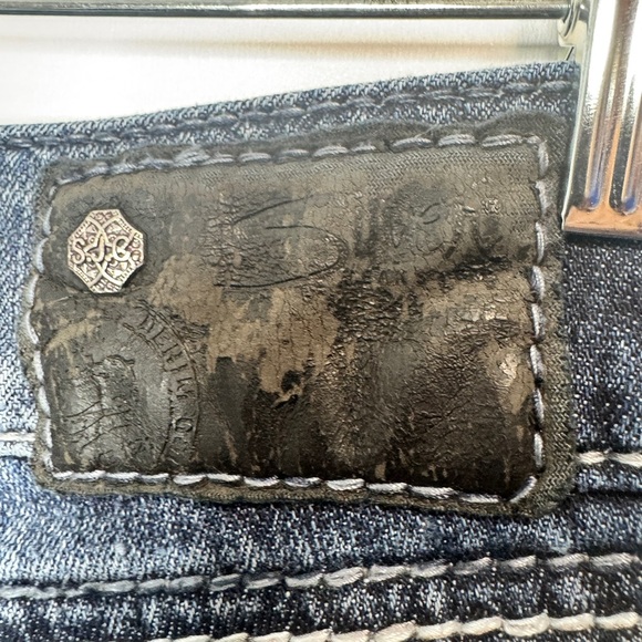 Silver Jeans Suki Flap Capri Blue - Picture 8 of 14